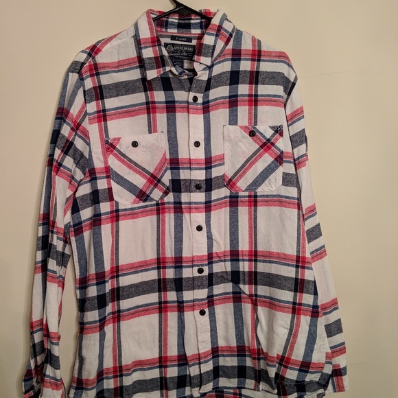 American Rags Flannel Button Down - Picture 1 of 3